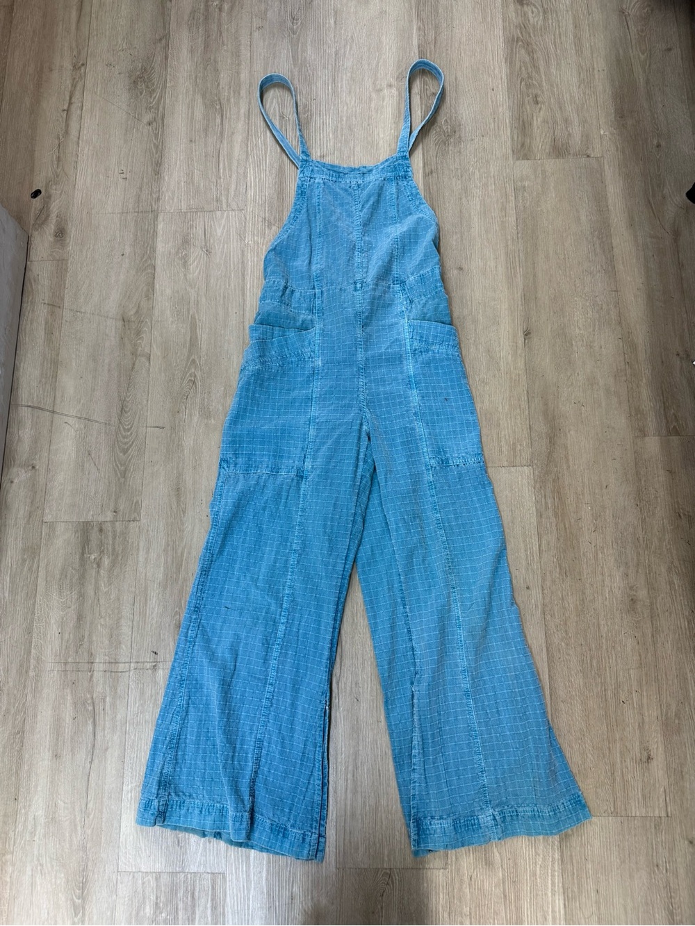 Free People Savannah Overalls Sz S